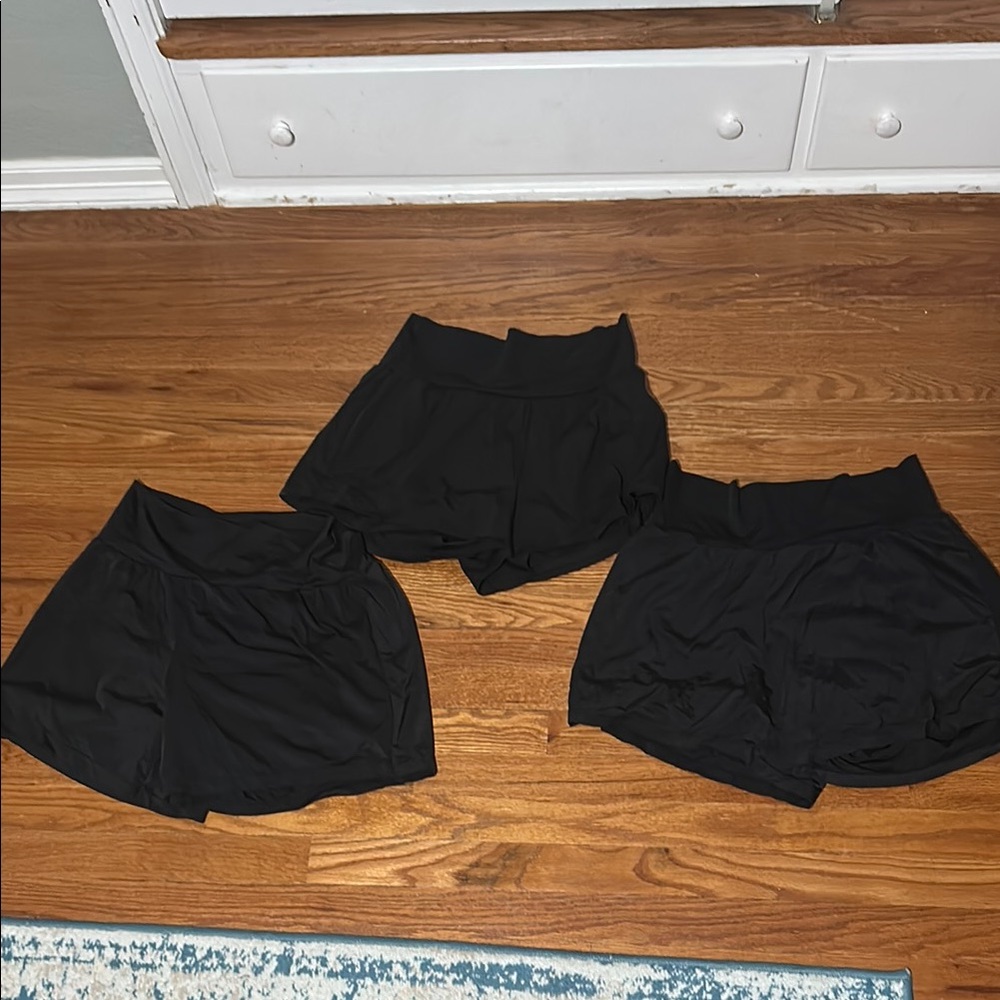 Women's Black Shorts